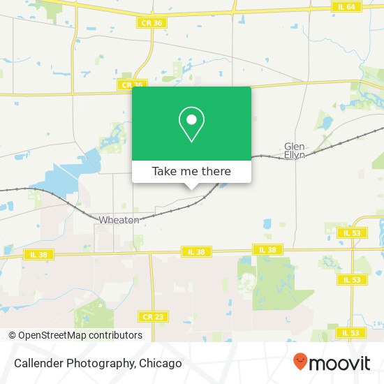 Callender Photography map
