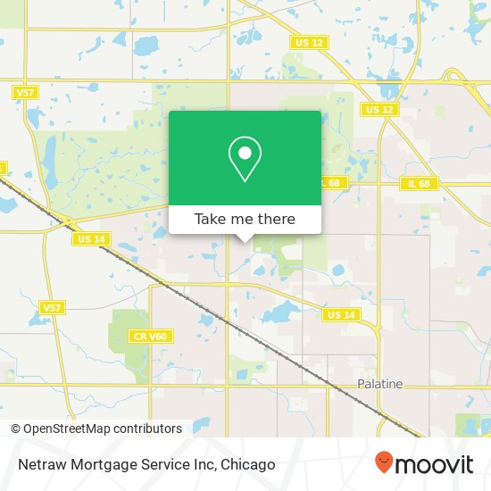 Mapa de Netraw Mortgage Service Inc