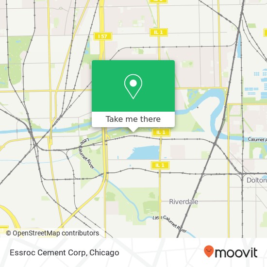 Essroc Cement Corp map