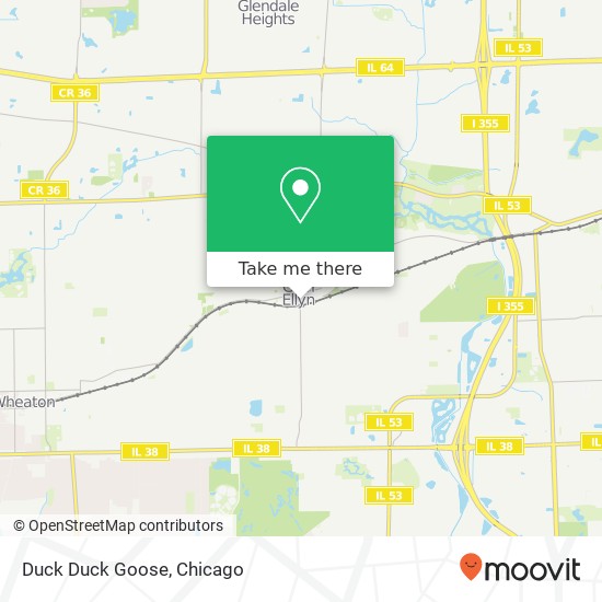 Mapa de Duck Duck Goose