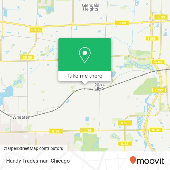 Mapa de Handy Tradesman