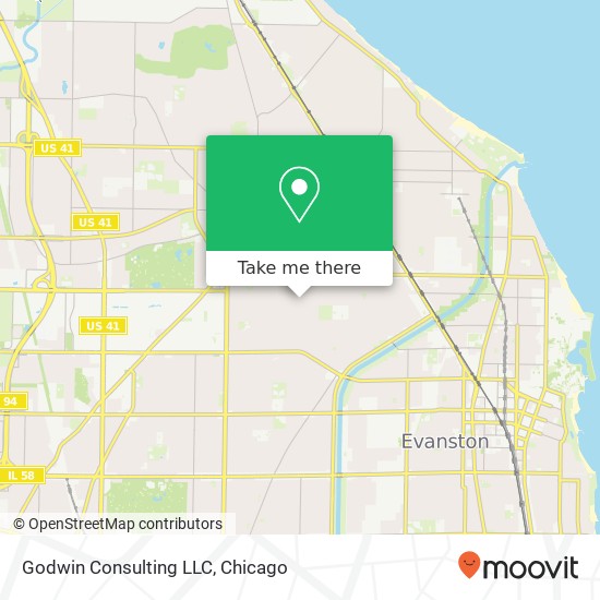 Mapa de Godwin Consulting LLC