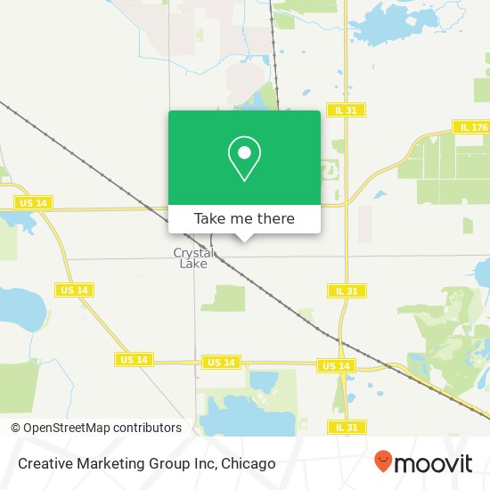 Mapa de Creative Marketing Group Inc