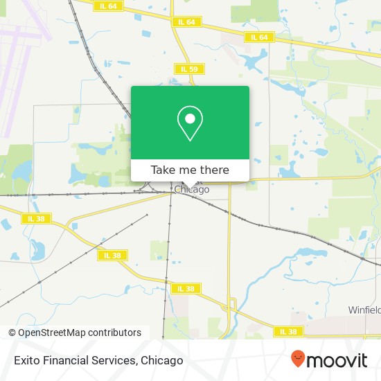 Exito Financial Services map