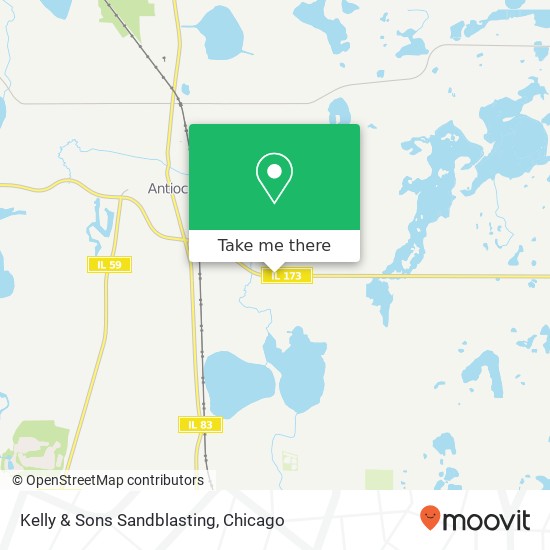 Kelly & Sons Sandblasting map