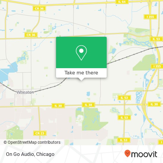 On Go Audio map