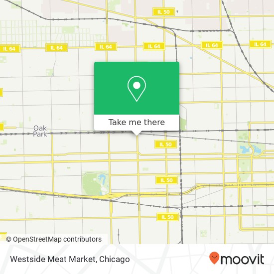 Mapa de Westside Meat Market