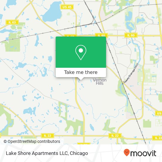 Lake Shore Apartments LLC map