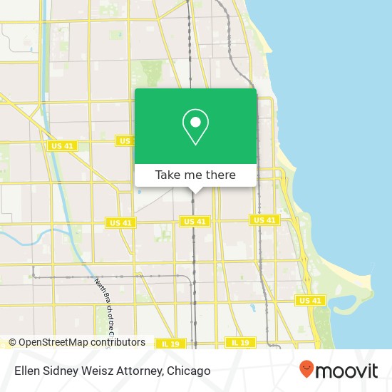 Mapa de Ellen Sidney Weisz Attorney