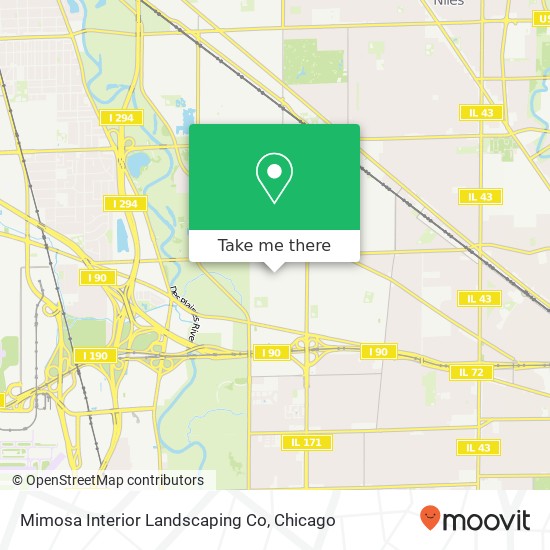 Mimosa Interior Landscaping Co map