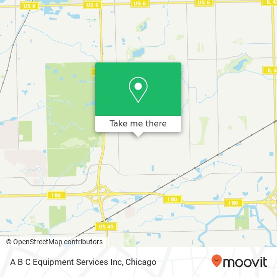 A B C Equipment Services Inc map