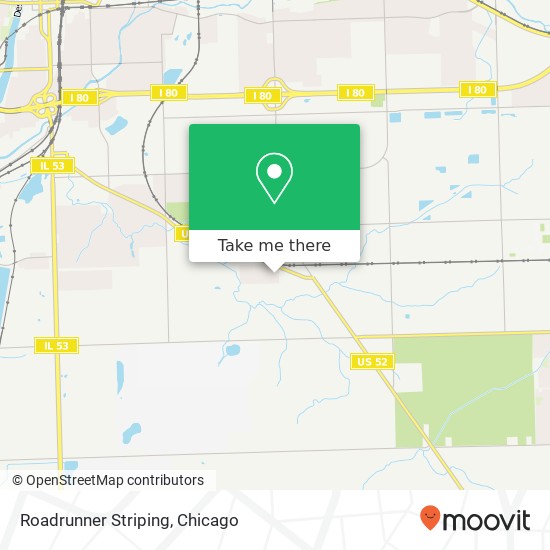 Mapa de Roadrunner Striping