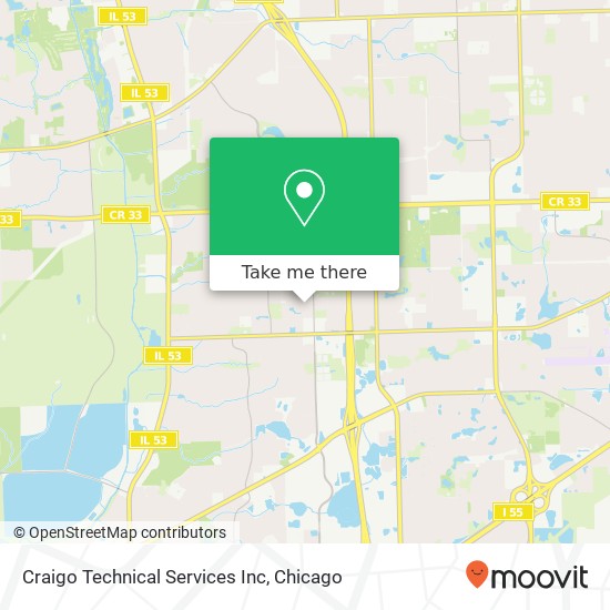 Craigo Technical Services Inc map