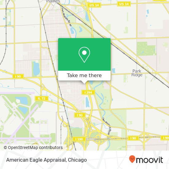 Mapa de American Eagle Appraisal