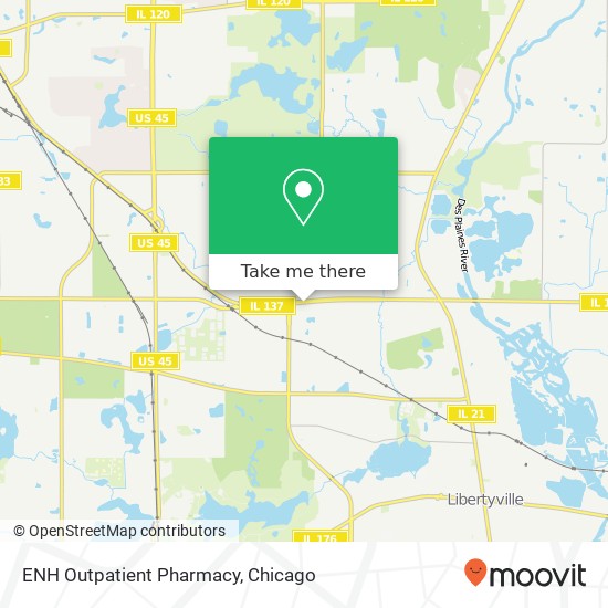 Mapa de ENH Outpatient Pharmacy