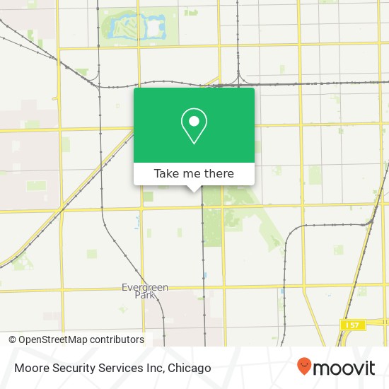 Moore Security Services Inc map