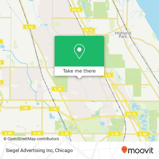 Siegel Advertising Inc map