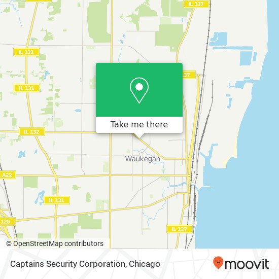 Captains Security Corporation map