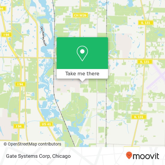 Gate Systems Corp map