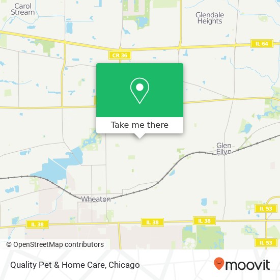 Mapa de Quality Pet & Home Care