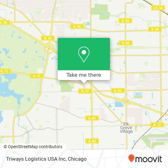 Triways Logistics USA Inc map