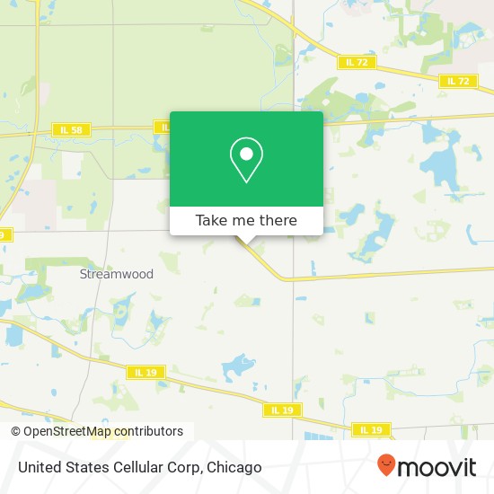 United States Cellular Corp map