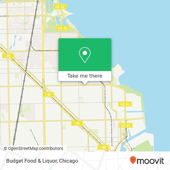 Budget Food & Liquor map