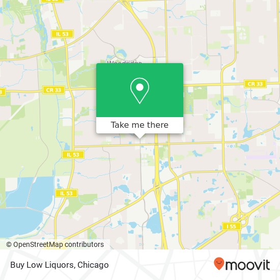 Buy Low Liquors map