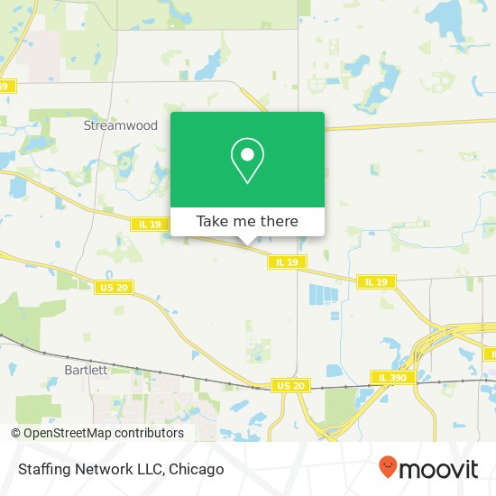 Staffing Network LLC map