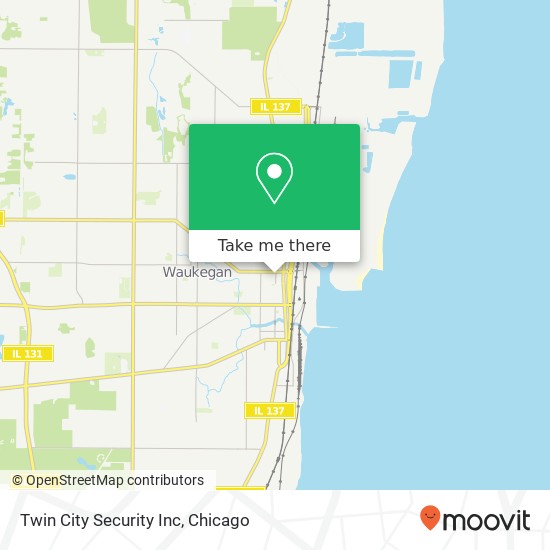 Twin City Security Inc map