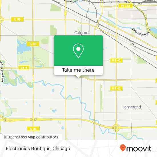 Electronics Boutique map