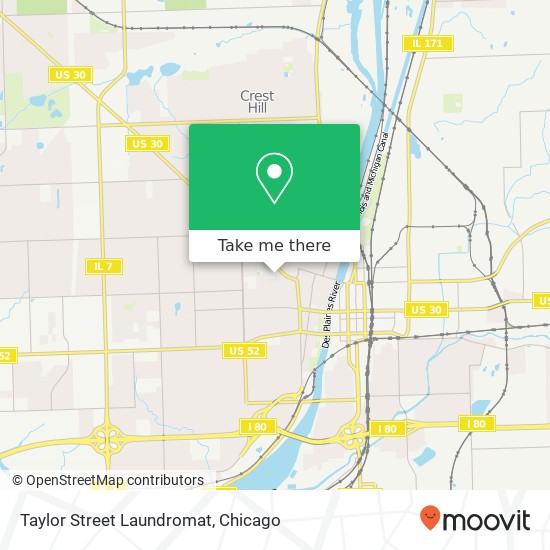 Mapa de Taylor Street Laundromat