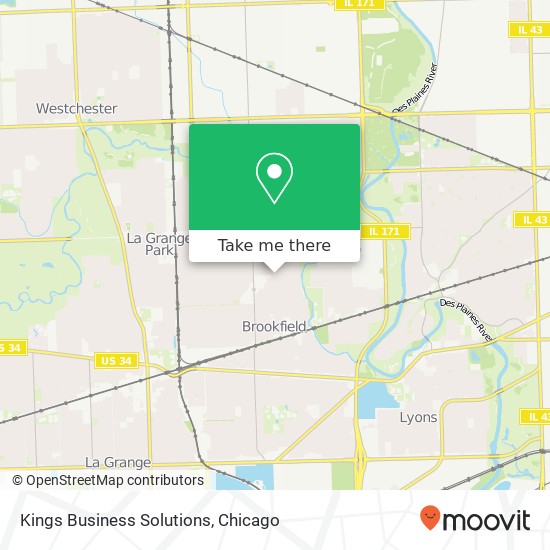 Mapa de Kings Business Solutions
