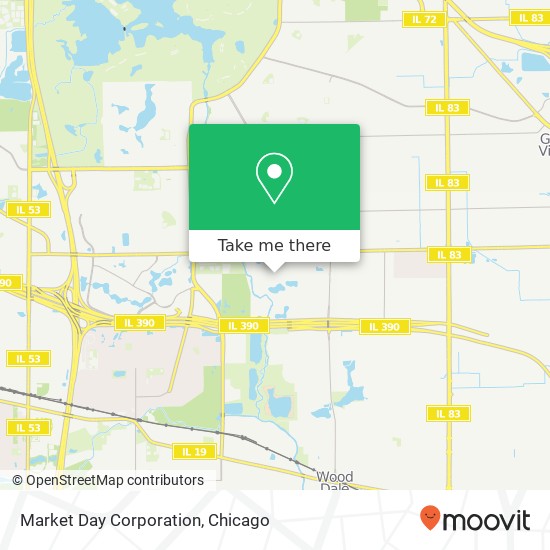 Market Day Corporation map