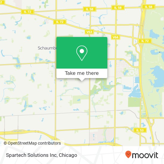 Spartech Solutions Inc map