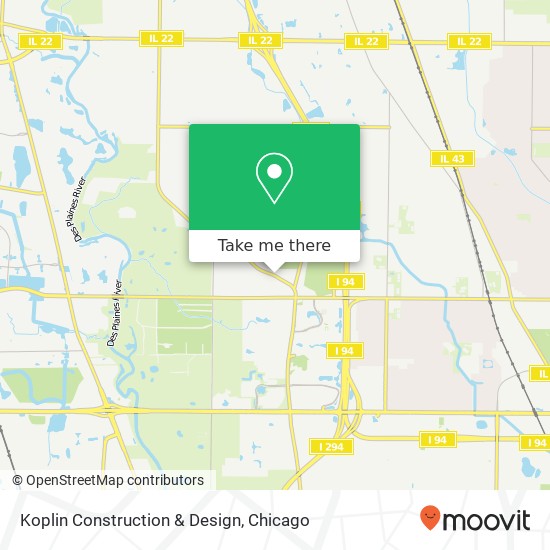 Koplin Construction & Design map