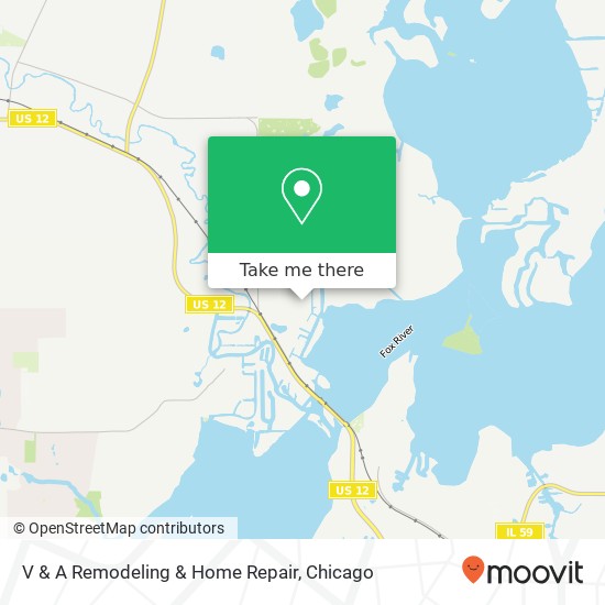 V & A Remodeling & Home Repair map