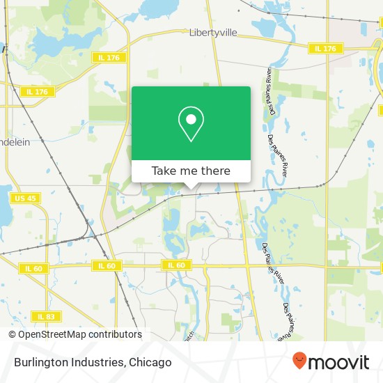 Mapa de Burlington Industries