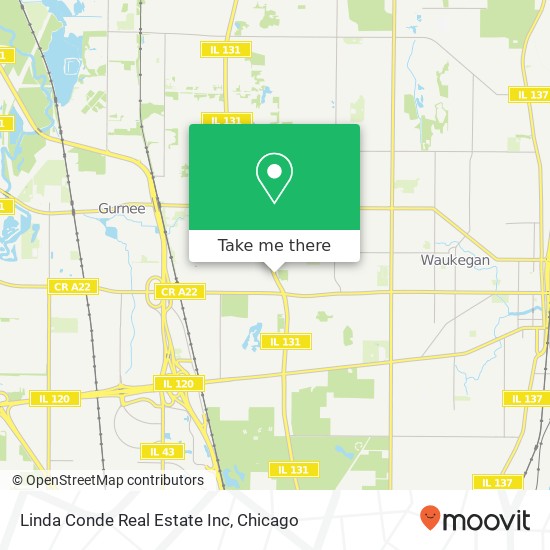 Mapa de Linda Conde Real Estate Inc