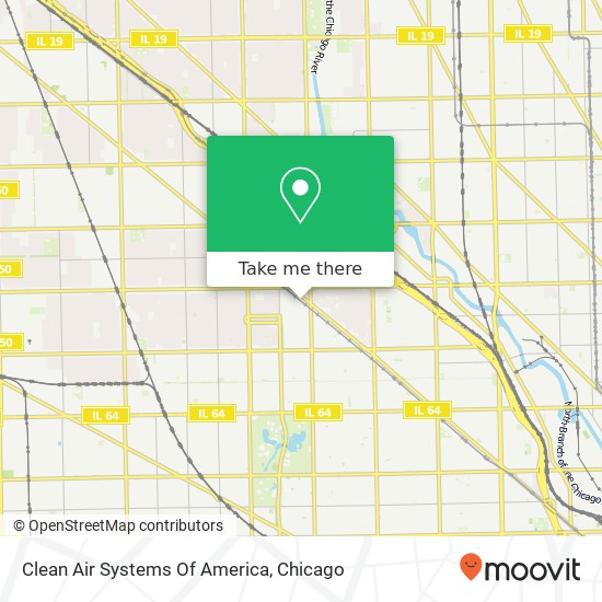 Clean Air Systems Of America map