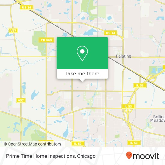 Mapa de Prime Time Home Inspections