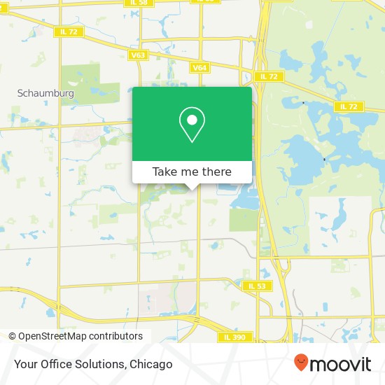 Your Office Solutions map