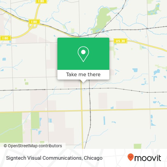 Mapa de Signtech Visual Communications