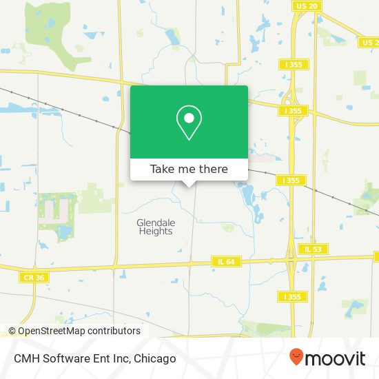 CMH Software Ent Inc map