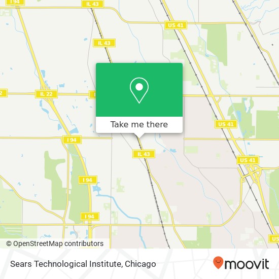 Sears Technological Institute map