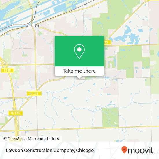 Mapa de Lawson Construction Company