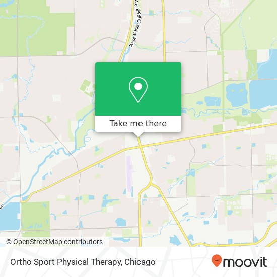 Mapa de Ortho Sport Physical Therapy