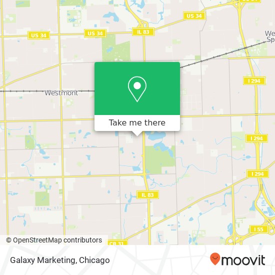 Galaxy Marketing map