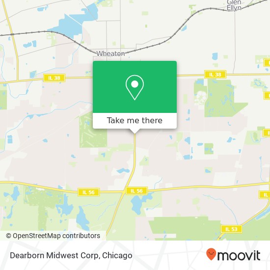 Dearborn Midwest Corp map