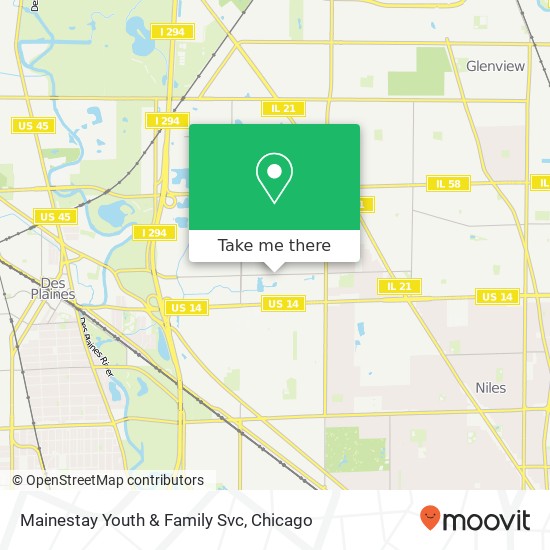 Mainestay Youth & Family Svc map